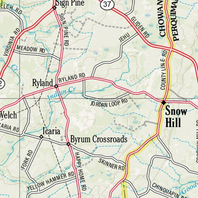 North Carolina Atlas & Gazetteer Page 25 Preview 3