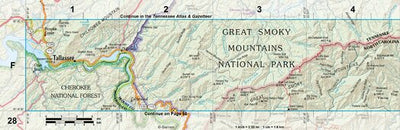 North Carolina Atlas & Gazetteer Page 28 Preview 1