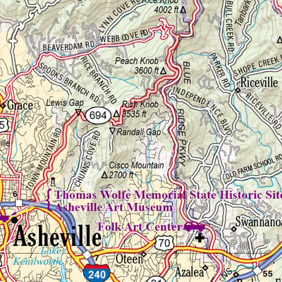 North Carolina Atlas & Gazetteer Page 31 Preview 3