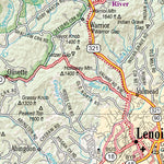 North Carolina Atlas & Gazetteer Page 33 Preview 3