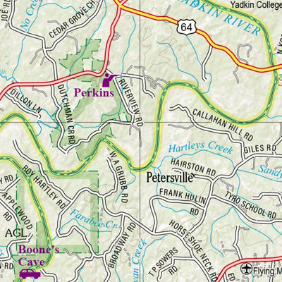 North Carolina Atlas & Gazetteer Page 36 Preview 2