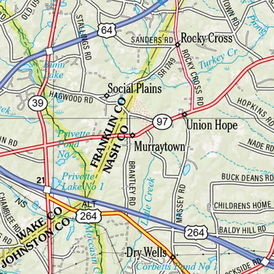 North Carolina Atlas & Gazetteer Page 41 Preview 2