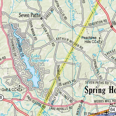 North Carolina Atlas & Gazetteer Page 41 Preview 3
