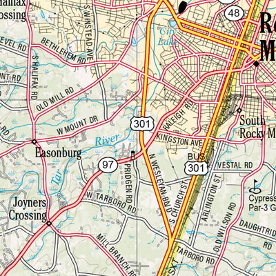 North Carolina Atlas & Gazetteer Page 42 Preview 3