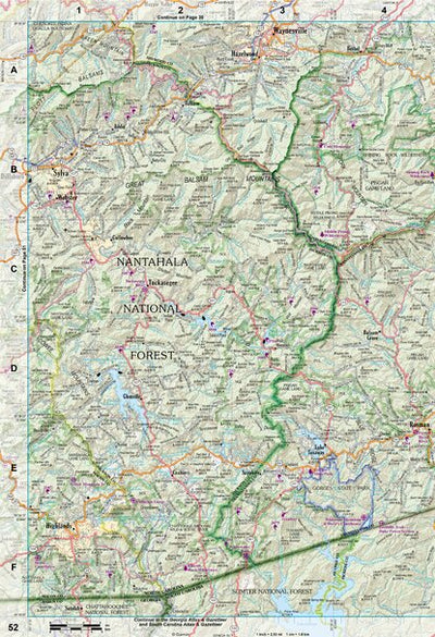 North Carolina Atlas & Gazetteer Page 52 Preview 1