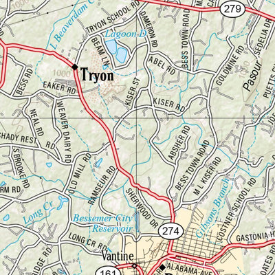 North Carolina Atlas & Gazetteer Page 56 Preview 2
