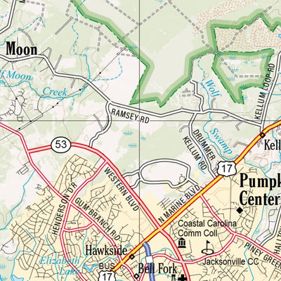 North Carolina Atlas & Gazetteer Page 78 Preview 2