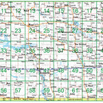 North Dakota Atlas & Gazetteer Overview Map Preview 1