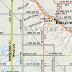 North Dakota Atlas & Gazetteer Page 12 Preview 3