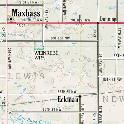 North Dakota Atlas & Gazetteer Page 13 Preview 2