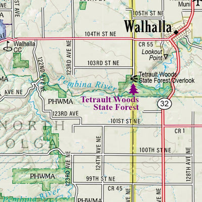 North Dakota Atlas & Gazetteer Page 18 Preview 3