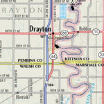 North Dakota Atlas & Gazetteer Page 19 Preview 3