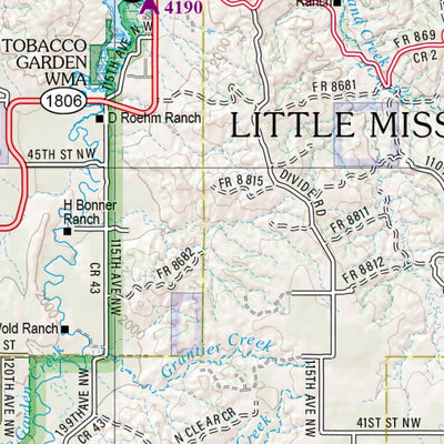 North Dakota Atlas & Gazetteer Page 21 Preview 2