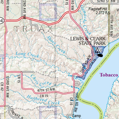 North Dakota Atlas & Gazetteer Page 21 Preview 3