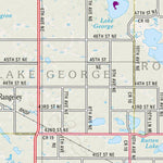 North Dakota Atlas & Gazetteer Page 25 Preview 2