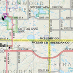 North Dakota Atlas & Gazetteer Page 25 Preview 3