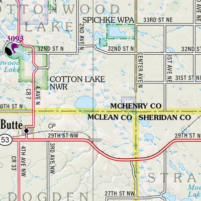 North Dakota Atlas & Gazetteer Page 25 Preview 3