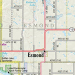 North Dakota Atlas & Gazetteer Page 26 Preview 2