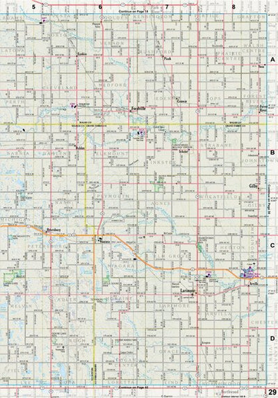 North Dakota Atlas & Gazetteer Page 29 Preview 1