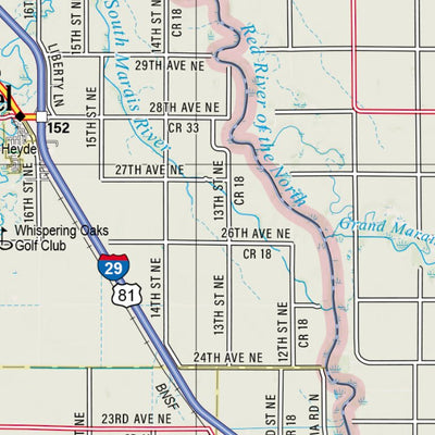 North Dakota Atlas & Gazetteer Page 30 Preview 2