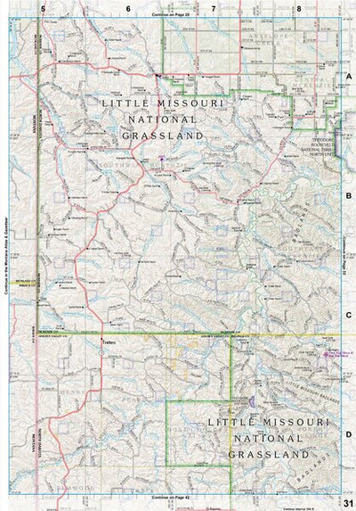 North Dakota Atlas & Gazetteer Page 31 Preview 1