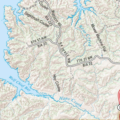 North Dakota Atlas & Gazetteer Page 33 Preview 3