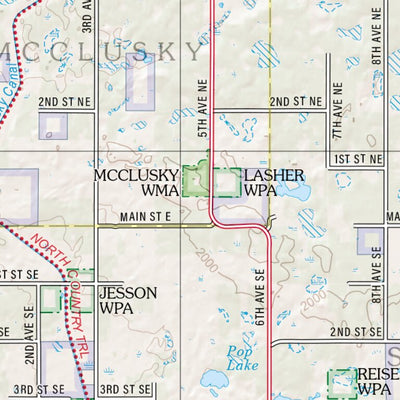 North Dakota Atlas & Gazetteer Page 36 Preview 2