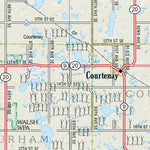 North Dakota Atlas & Gazetteer Page 39 Preview 3