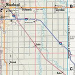 North Dakota Atlas & Gazetteer Page 53 Preview 1