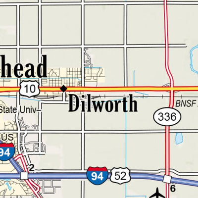 North Dakota Atlas & Gazetteer Page 53 Preview 3