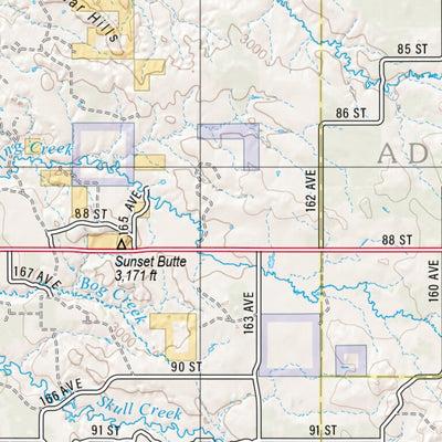 North Dakota Atlas & Gazetteer Page 54 Preview 2