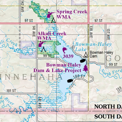 North Dakota Atlas & Gazetteer Page 55 Preview 3