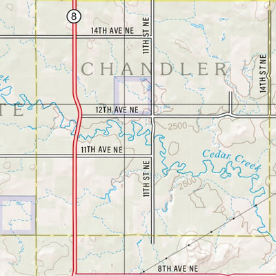 North Dakota Atlas & Gazetteer Page 56 Preview 2