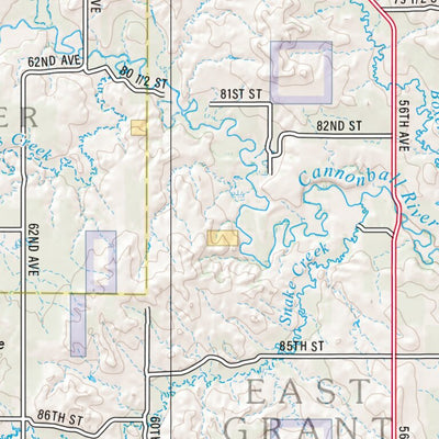North Dakota Atlas & Gazetteer Page 57 Preview 3