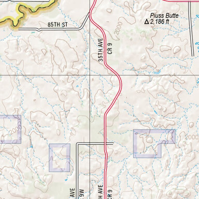 North Dakota Atlas & Gazetteer Page 58 Preview 2