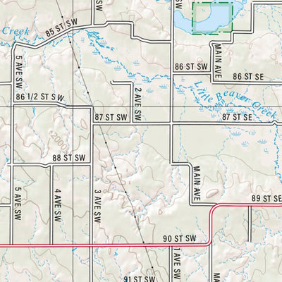 North Dakota Atlas & Gazetteer Page 59 Preview 2