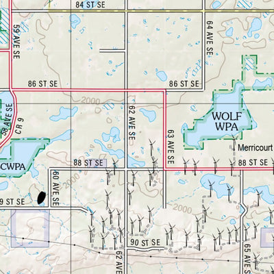 North Dakota Atlas & Gazetteer Page 61 Preview 2