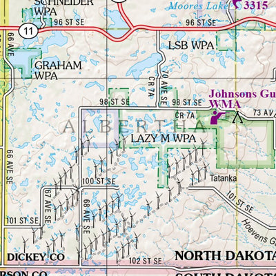 North Dakota Atlas & Gazetteer Page 61 Preview 3