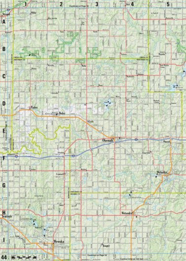 Garmin Oklahoma Atlas & Gazetteer Page 44 bundle exclusive