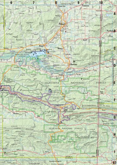Garmin Oklahoma Atlas & Gazetteer Page 57 bundle exclusive