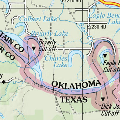 Garmin Oklahoma Atlas & Gazetteer Page 59 Inset bundle exclusive