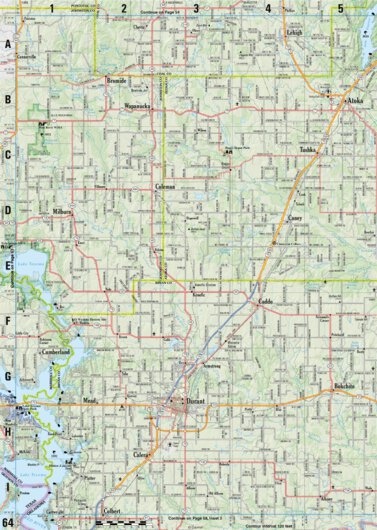 Garmin Oklahoma Atlas & Gazetteer Page 64 bundle exclusive