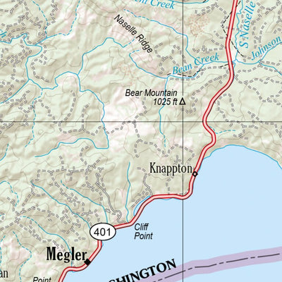 Oregon Atlas & Gazetteer Page 17 Preview 2