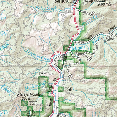 Oregon Atlas & Gazetteer Page 20 Preview 3