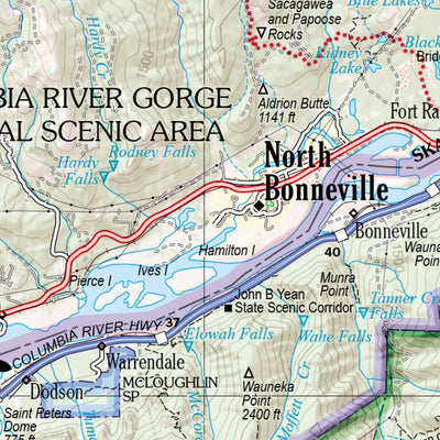 Oregon Atlas & Gazetteer Page 24 Preview 3