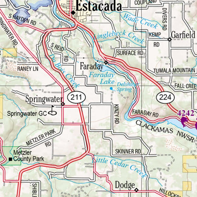 Oregon Atlas & Gazetteer Page 29 Preview 2