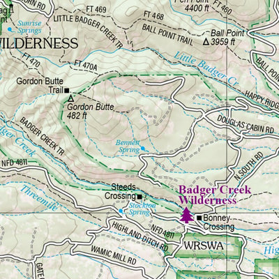 Oregon Atlas & Gazetteer Page 31 Preview 3