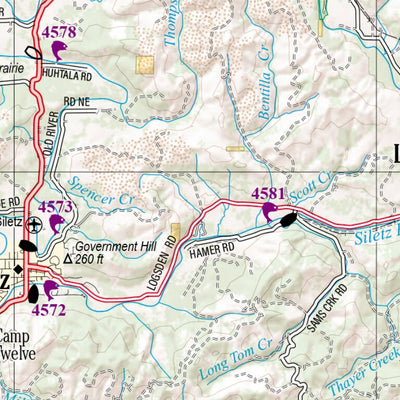 Oregon Atlas & Gazetteer Page 32 Preview 2