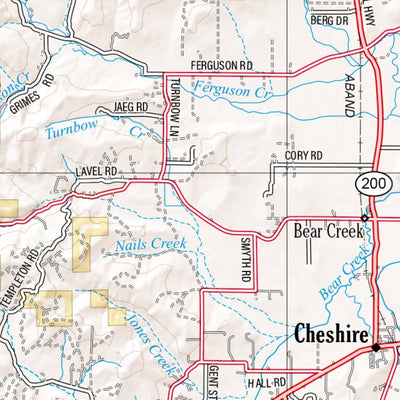 Oregon Atlas & Gazetteer Page 39 Preview 2