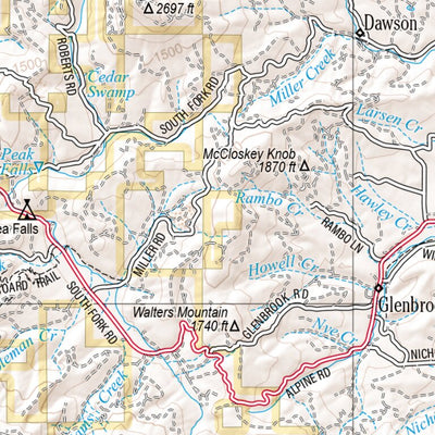 Oregon Atlas & Gazetteer Page 39 Preview 3